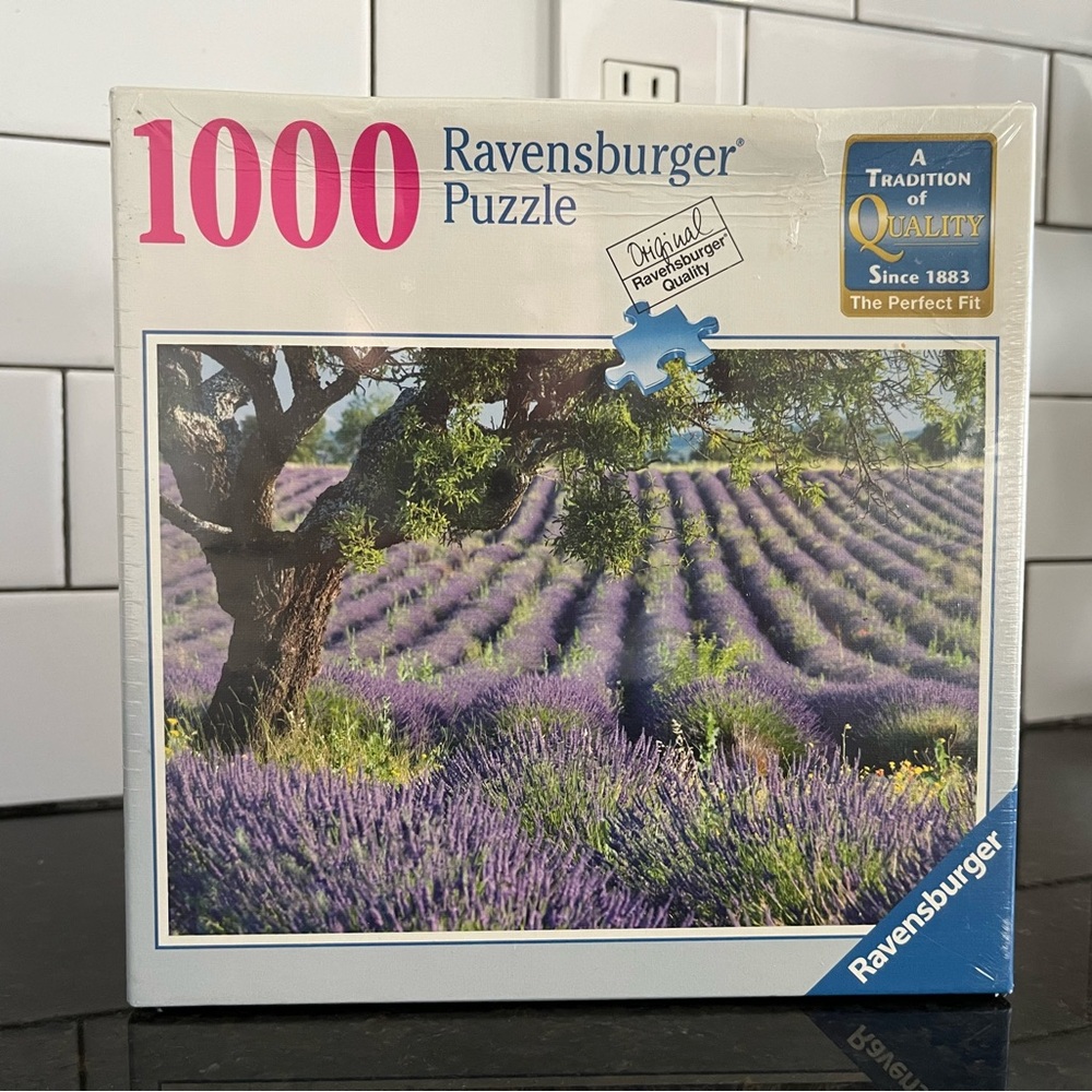 Ravensburger 1000 Piece Lavender Fields Jigsaw Puzzle NEW -  Sealed Box